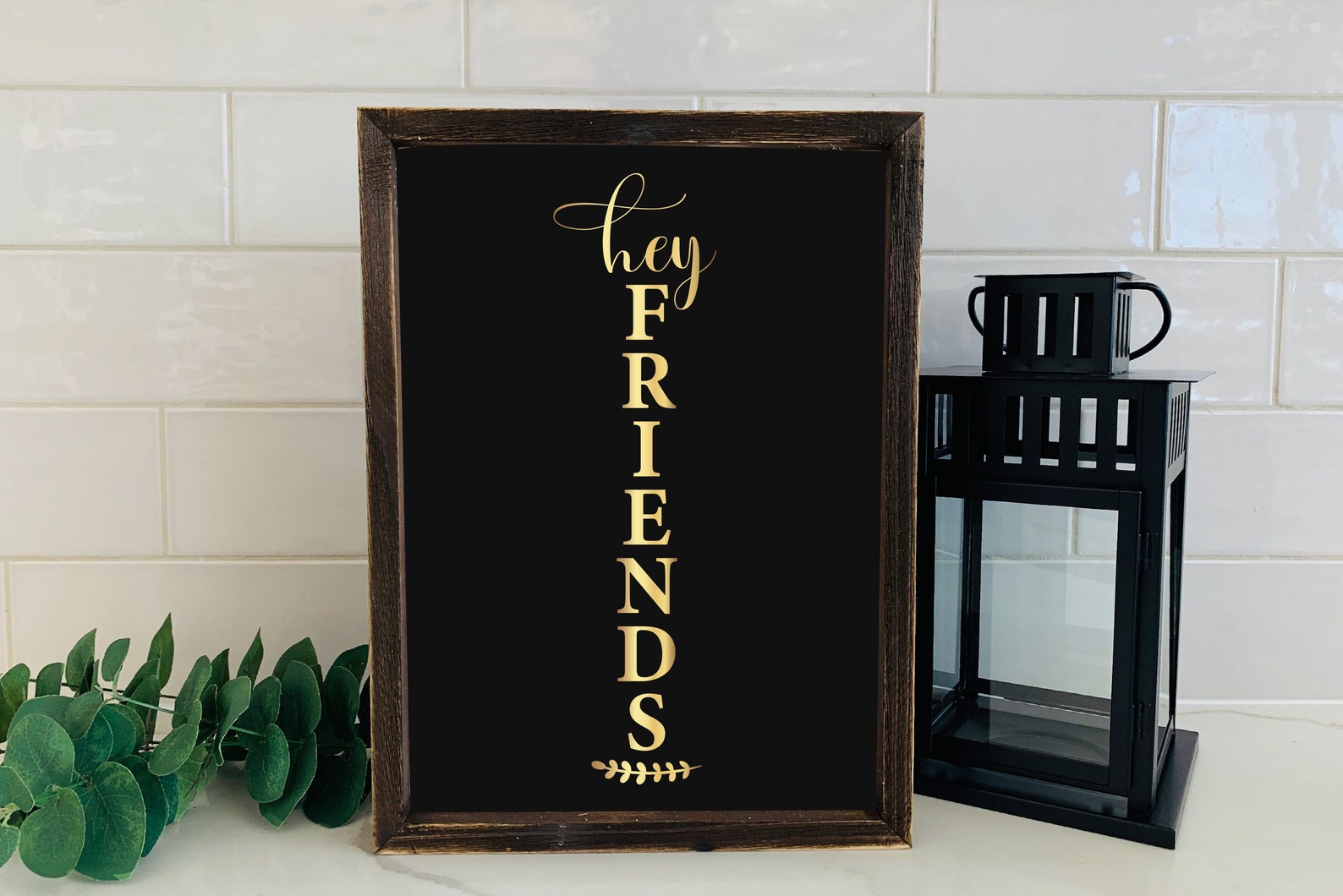 Welcome Sign SVG Hey Friends Sign Svg Welcome to Our Home | Etsy