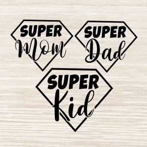 Pacote de família SVG, Família SVG, Pacote de pais Svg, Pacote de aniversário de família, Aniversário de pais Svg, Png, Dxf, Jpeg | B21