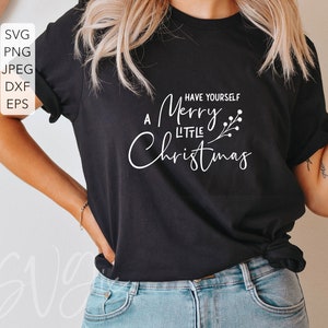 楽しいクリスマスをお過ごしください SVG クリスマス svg カットファイル Cricut シルエット & カメオ Eps PNG Dxf 昇華