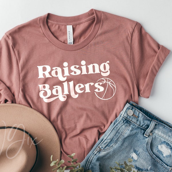 Raising Ballers svg, Basketball mom svg,  Basketball Season SVG, Basketball SVG,  Cutting files for Cricut and Silhouette
