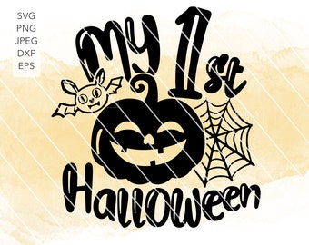 Download First Halloween Svg Etsy