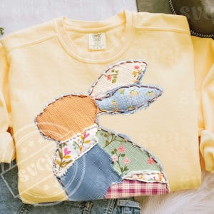 Conejito de patchwork falso PNG x 2