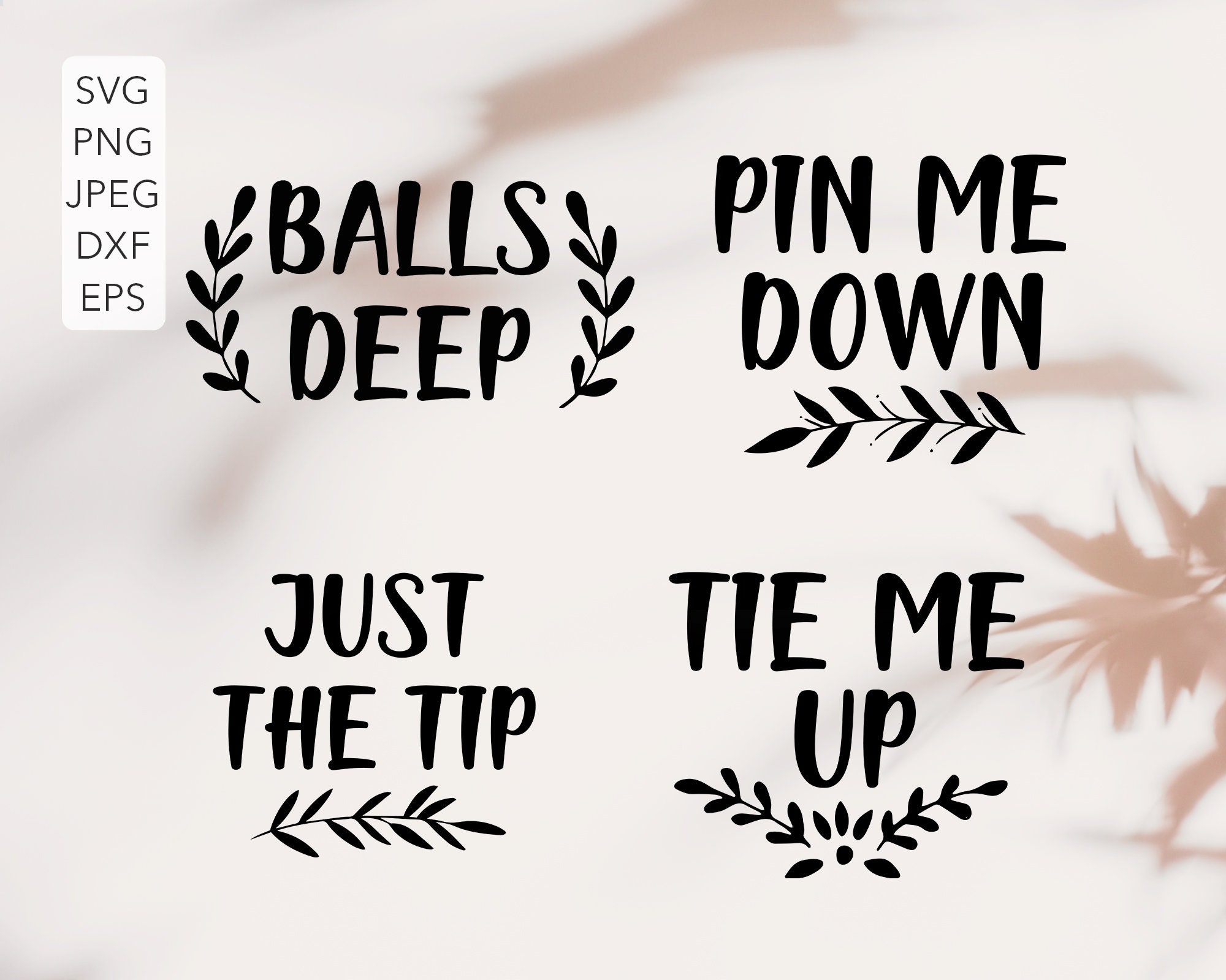 Funny Bathroom Decor Svg Vanity Jar Svg Balls Deep Cotton Etsy Canada