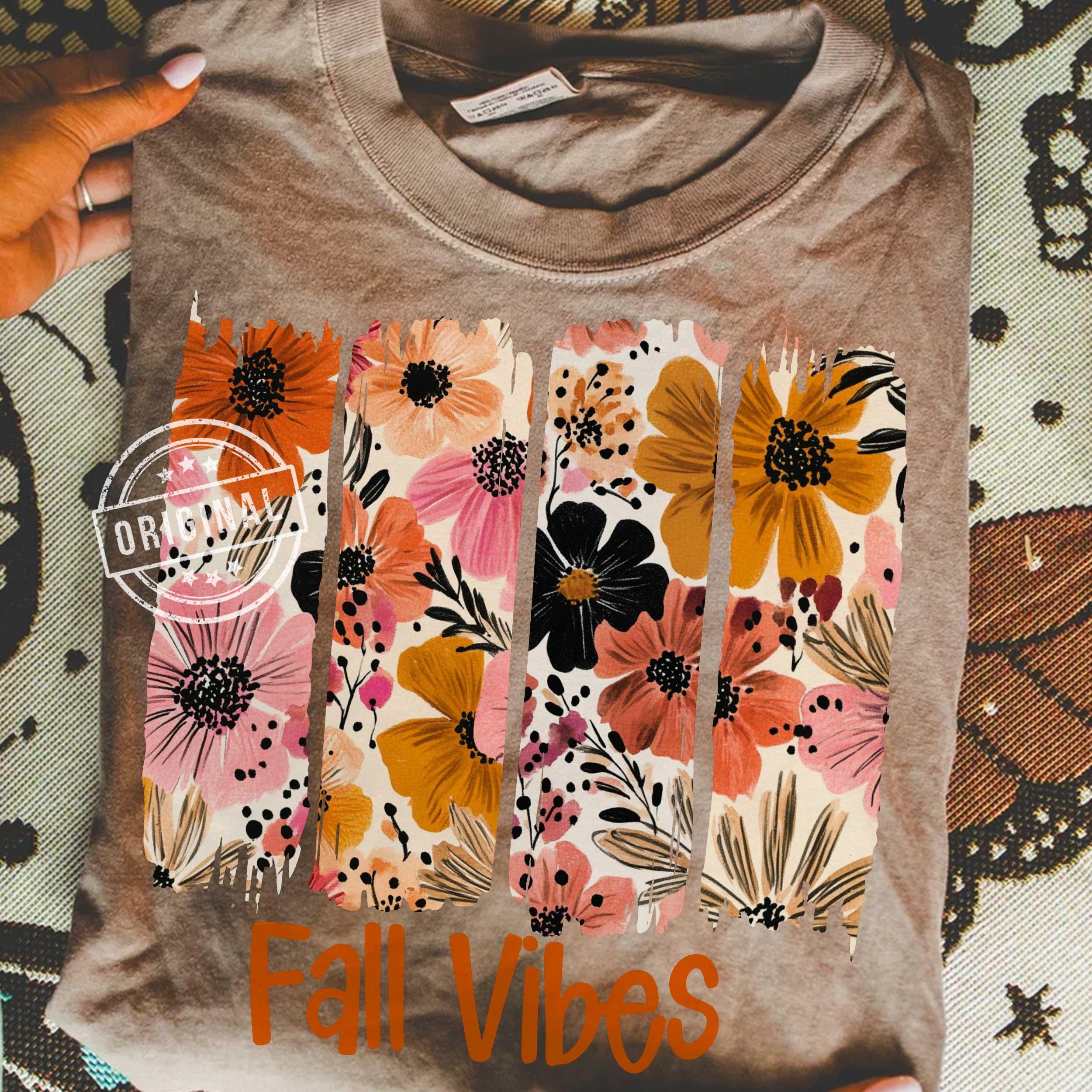 Boho Fall PNG, Fall Vibes PNG, Happy Fall Design Trendy Autumn fall floral design,fall flowers png,boho floral Digital Download Shirt Design