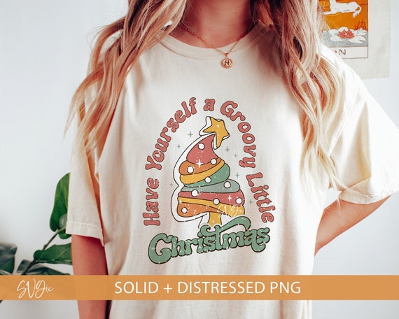 Have Yourself a Groovy Little Christmas PNG SUBLIMATION - Etsy