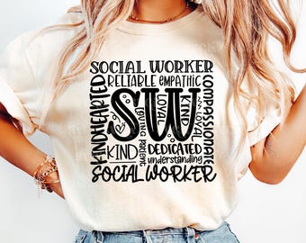 Assistente Social SVG PNG, Agradecimento aos Serviços Sociais SVG