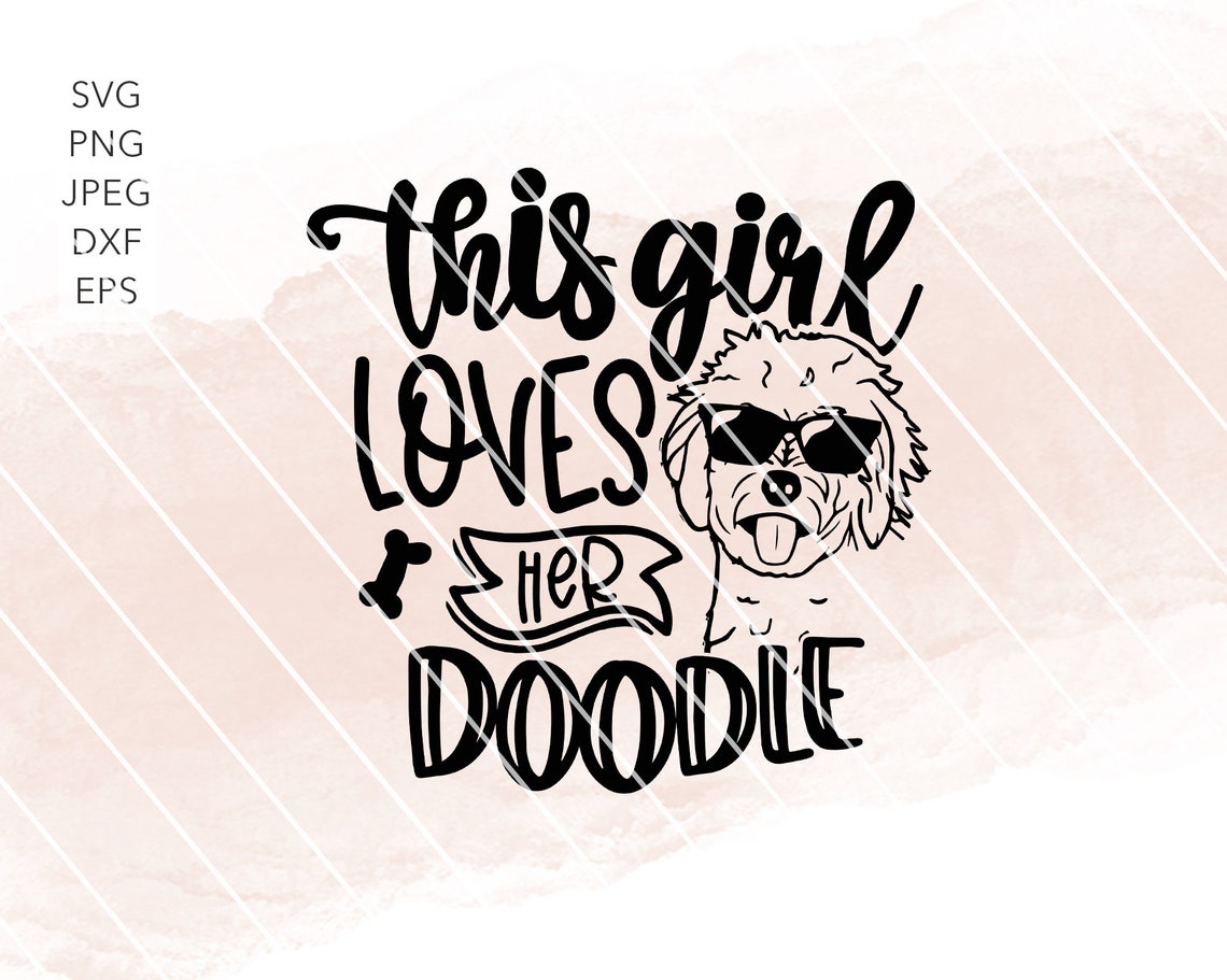 Doodle Mom SVG Golden Doodle Mom Svg This Girl Loves Her | Etsy Canada