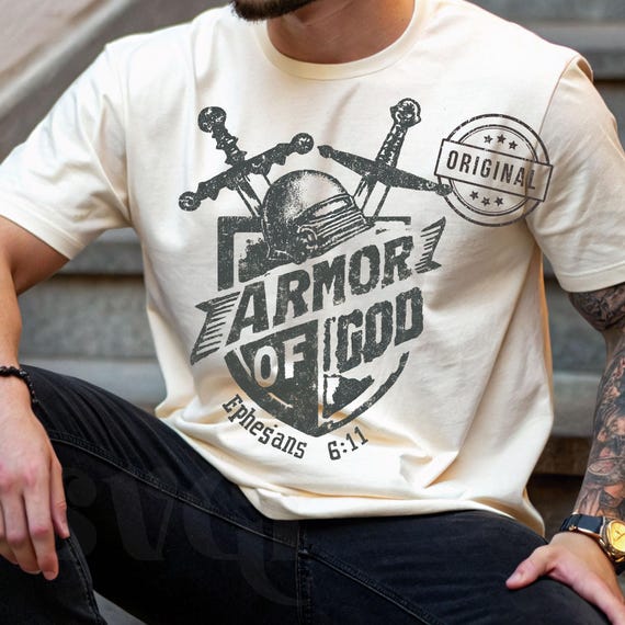 Armor of God png,Fathers Day png,Christian mens png,Bible verse png, Christian PNG,Tshirt Designs, Sublimation designs,DTF Designs by SVGix
