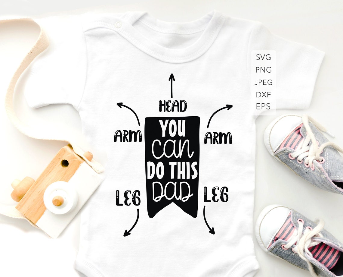 Download Dad instruction Baby Onesie Design SVG Digital Download ...