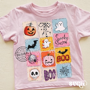 Halloween kids png, Girl halloween png, Cute halloween png, Retro halloween png by SVGix image 5