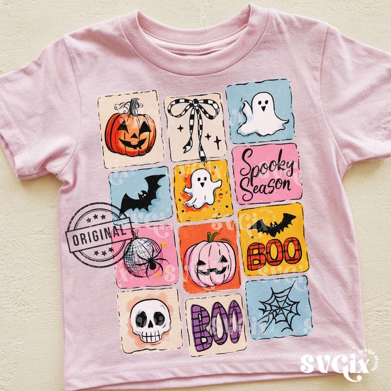 Halloween kids png, Girl halloween png, Cute halloween png, Retro halloween png by SVGix image 5