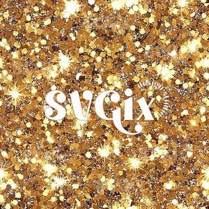 Gold Glitter seamless Christmas Glitter Repeating Pattern for fabric sublimation by SVGix