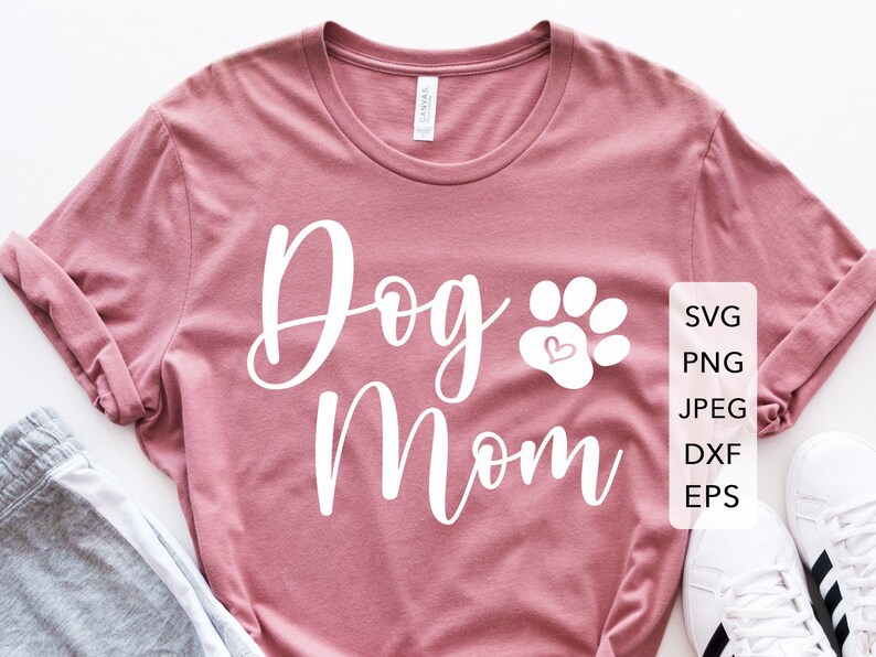 Download Dog Mom SVG Dog Mama Shirt SVG png cutting files for ...