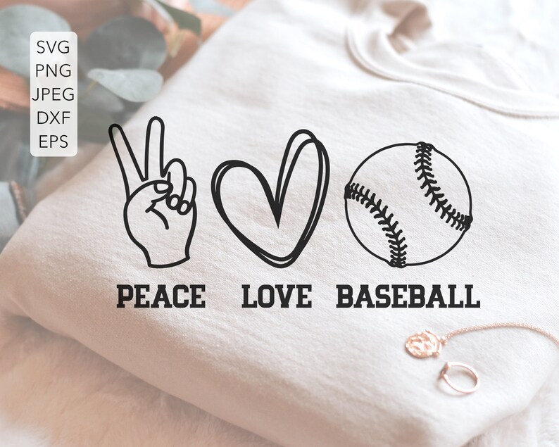 Download Cutting Files For Cricut And Silhouette Baseball Vibes Svg Peace Love Baseball Svg Baseball Season Svg Baseball Mom Svg Clip Art Art Collectibles Timinox Com