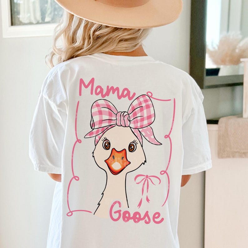 Mamãe Ganso PNG SVG, Download Digital de Ganso Divertido, Arte de Ganso Engraçada, Sublimação de Mamãe Ganso, Design de Ganso Moderno por SVGix imagem 7