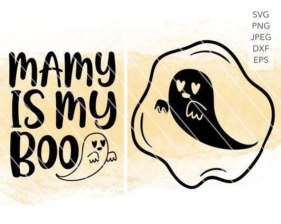 Mama is my boo svg mama is my boo shirt svg mother son | Etsy