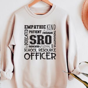 SRO svg png School resource officer svg school security cut files PNG for Sublimation Shirt Design by SVGix