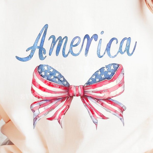 America Coquette PNG, Fourth of July Bows PNG, Patriotic Bows png, FOJ Bows png, Coquette 4th of July png