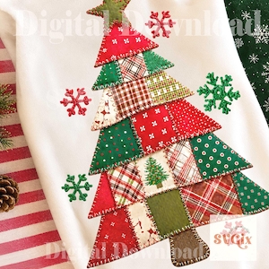 Christmas Tree PNG, Preppy Christmas PNG