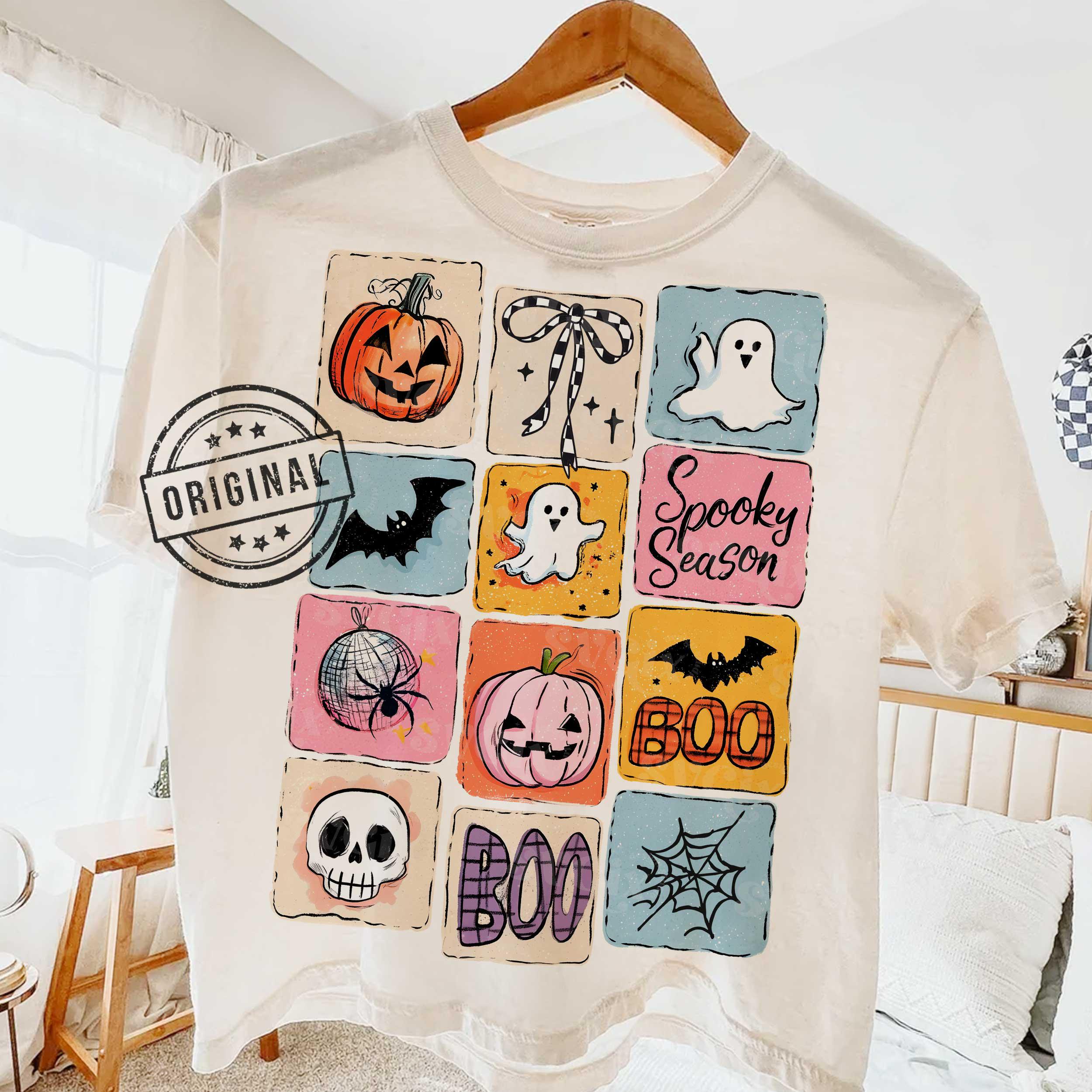 Halloween Kinder png, Mädchen Halloween png, Cute Halloween png, Retro Halloween png von SVGix