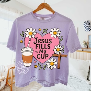 Llena mi copa (Png), Versículo bíblico (Png), Lindo cristiano (Png), Jesús llena mi copa (Png), Camiseta cristiana (Png), Archivo Png de moda de SVGix