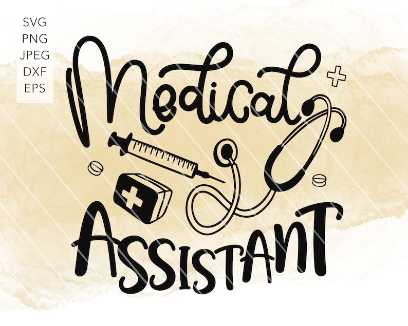 Download Medical Assistant SVG Medical Assistant Design Cutting ...
