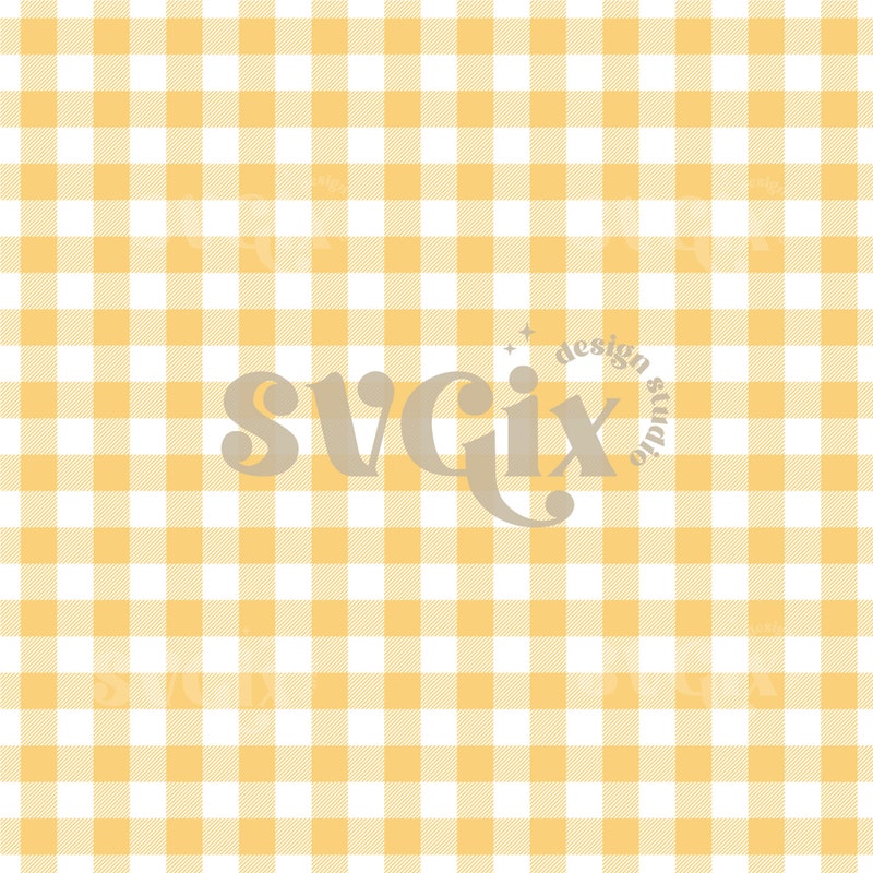 Yellow Gingham Set