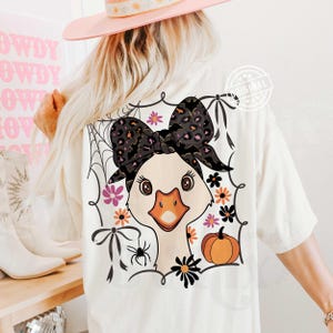 Lindos diseños PNG de Halloween, Ganso PNG de Halloween, Niña PNG de Halloween, Diseño de camiseta de Halloween por SVGix imagen 5