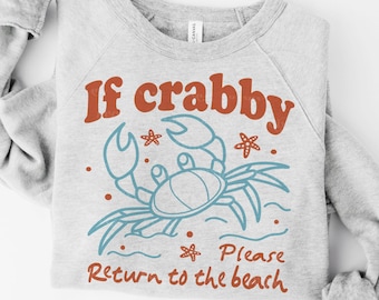 Boy Summer PNG, If Crabby Return to the Beach, Kids Fisherman Aesthetics, Summer Boy Shirt Design Clipart Images by SVGix