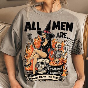 All Men Cremated png, Feminist Witch Png, Funny Spooky Png, Funny Halloween Png, Spooky Girl Png, Cremated Men Png by SVGix image 8