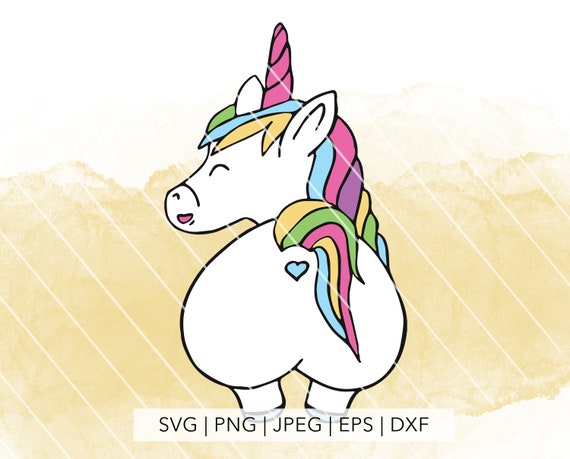 Download Unicorn with heart svg unicorn with heart butt svg Unicorn ...