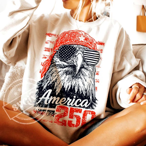 USA 250th Anniversary PNG, 1776-2026, America 250 Emblem, Semiquincentennial, 4th of July PNG