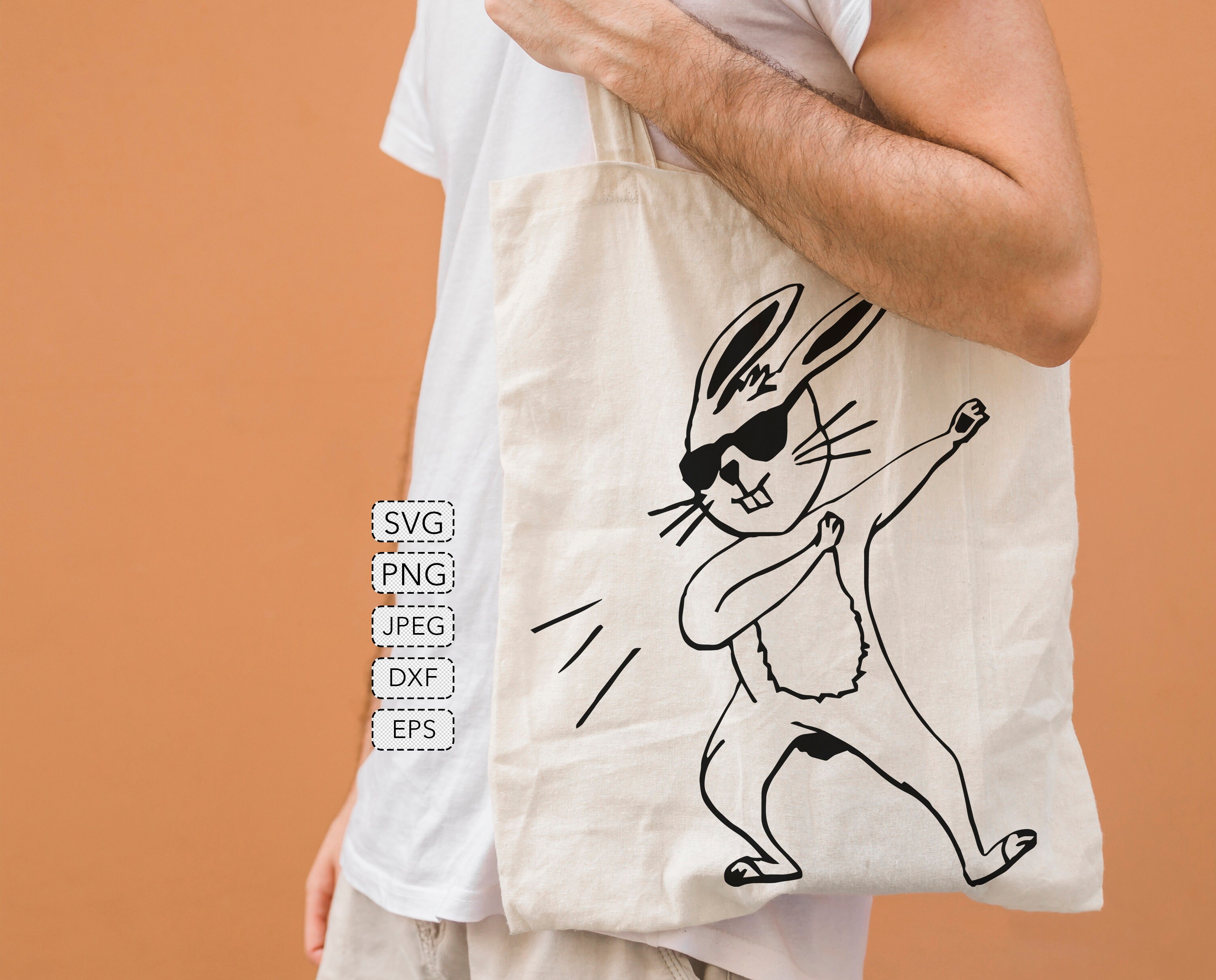 Free Free Dabbing Bunny Svg 375 SVG PNG EPS DXF File