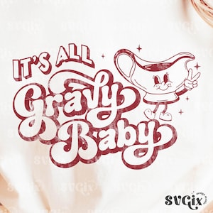 Archivos de corte SVG retro de Gravy para otoño y Acción de Gracias
