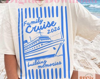Family Cruise 2026 PNG, Matching Cruise PNG, Cruise Squad PNG, Summer Cruise png, Cruise Vacation png