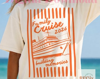 Family Cruise 2026 SVG, Matching Cruise SVG, Cruise Squad svg, Summer Cruise svg, Cruise Vacation svg