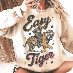 Retro Tiger Design, Modny Tiger png, Koszulka Tiger Png, Odważna sublimacja, Projekt tygrysa w stylu vintage, Łatwy Tiger png, Sublimacja tygrysa