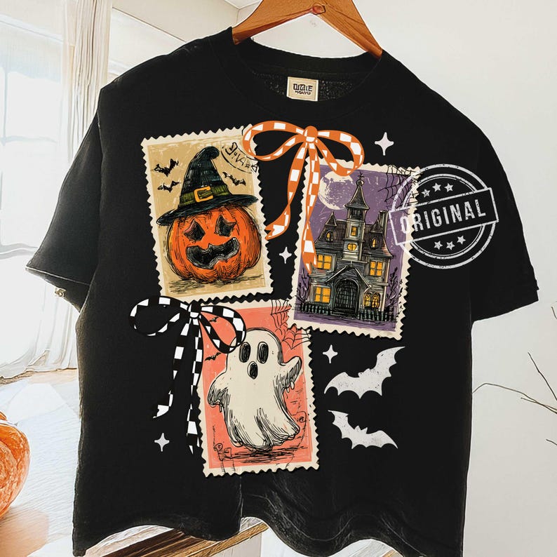 Retro Halloween png, Cat halloween Png, Ghost Halloween PNG, Girly Halloween Png, Haunted House Png, Halloween Png, Spooky Mama png by SVGix image 7
