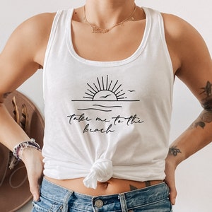 Take me to the beach svg vacay vibe cricut cut svg files summer sublimation png wave svg  landscape sea sunset shirt design svg