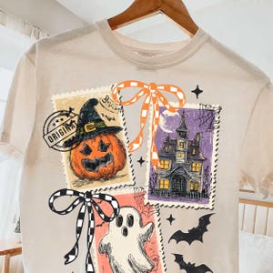 Retro Halloween png, Cat halloween Png, Ghost Halloween PNG, Girly Halloween Png, Haunted House Png, Halloween Png, Spooky Mama png by SVGix image 2