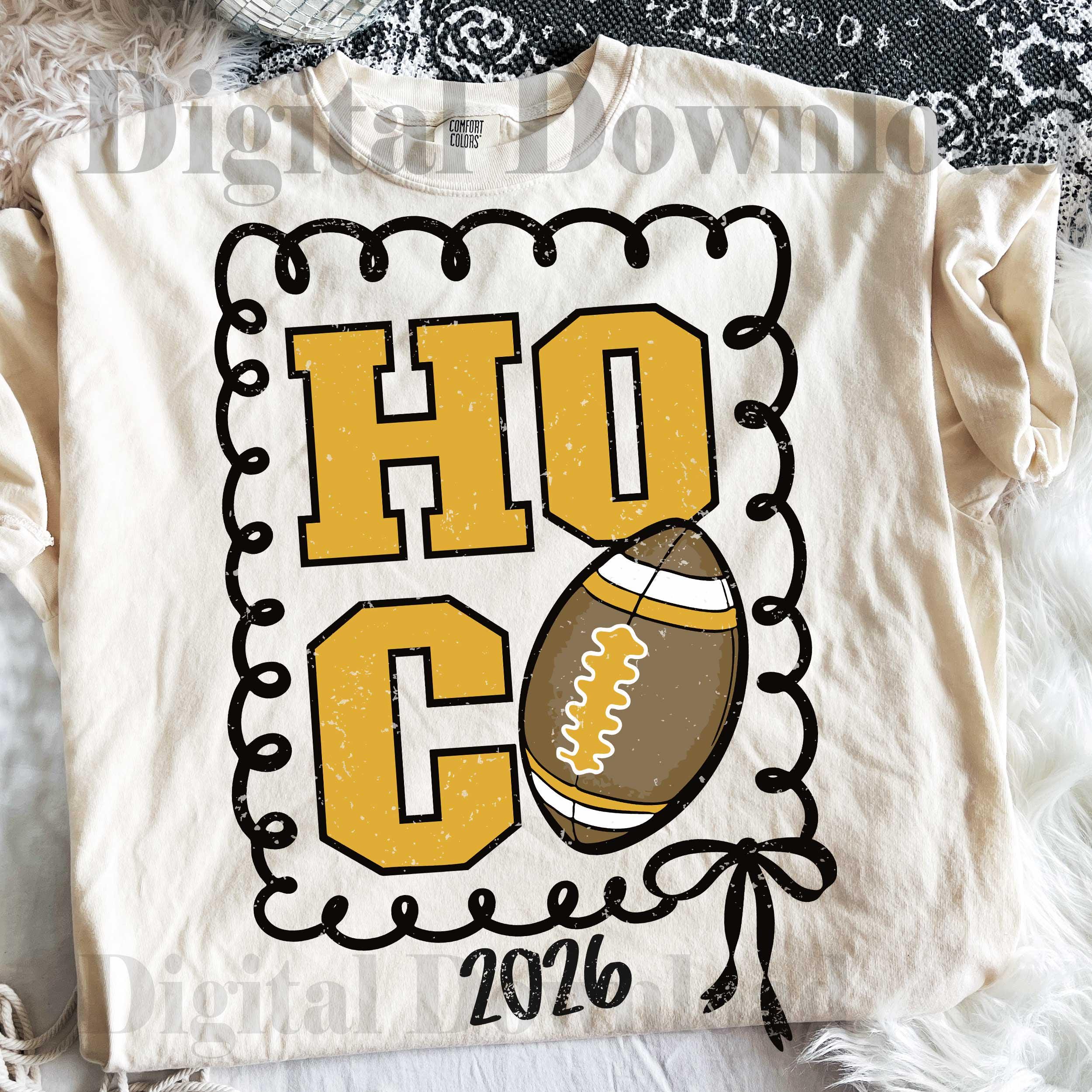 Hoco Sticker Homecoming 2026 PNG, Hoco 2026 Png, Homecoming Png, Homecoming Football ...