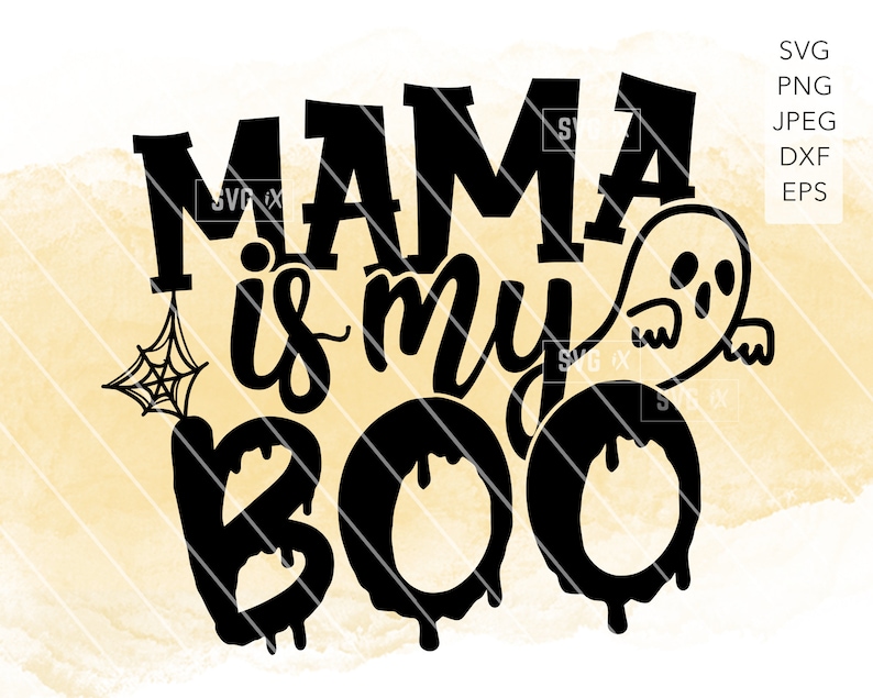 Download Mama is my boo svg Baby Onesie Halloween SVG Cut files ...
