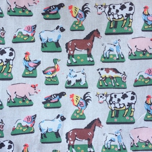 Cath Kidston, Fattoria, 100% cotone tessuto anatra al metro