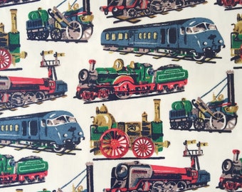 Cath Kidston, Trains, tessuto 100% cotone al metro
