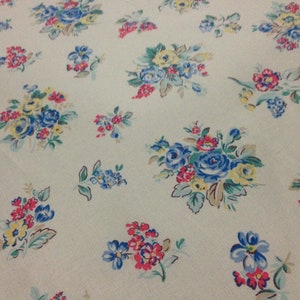 Cath Kidston, Highgate Rose, tessuto 100% cotone anatra al metro