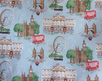 Cath Kidston London Scene Light Blue 100% Cotton Duck Fabric - Etsy UK Cath Kidston London Scene Light Blue 100% Cotton Duck Fabric - Etsy UK