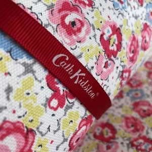 Cath Kidston, Washed Roses, 100% Cotton Duck Fabric By The Metre