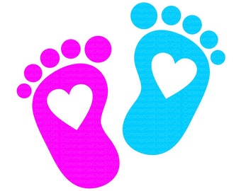 Free Free 128 Heart Baby Feet Svg SVG PNG EPS DXF File