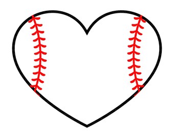 Free Free 64 Svg Files Baseball Heart Svg Free SVG PNG EPS DXF File