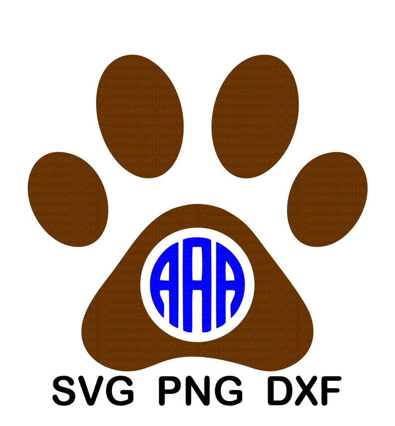 Download Paws Monogram Svg Commercial Use Monogram Frame Dogs Cats Pets Animals Monogram Frame Cricut Silhouette Clipart Svg Png Dxf Clip Art Art Collectibles Jewellerymilad Com